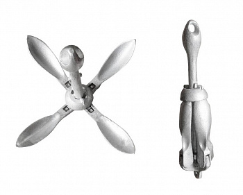 Якорь кошка оцинкованный складной 6 кг